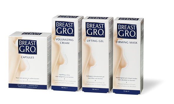BreastGro voedingssupplement voor een natuurlijk borstversteviging en/of borstvergroting